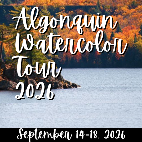 Deposit Algonquin Watercolor Tour 2026