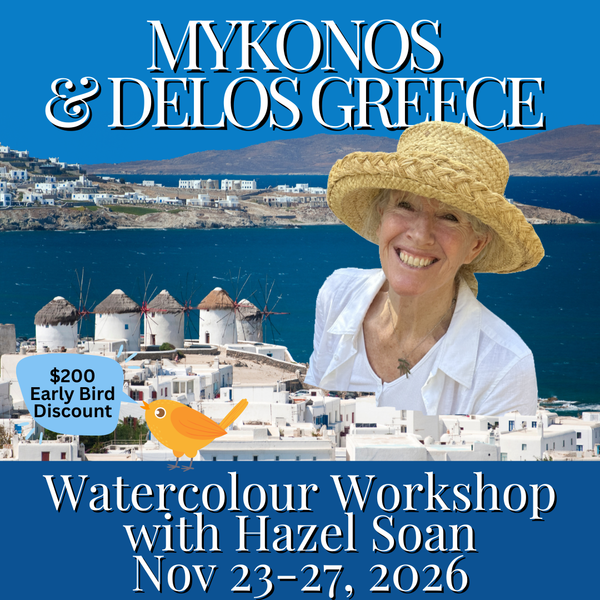 Deposit for Mykonos Painting Holiday 2026