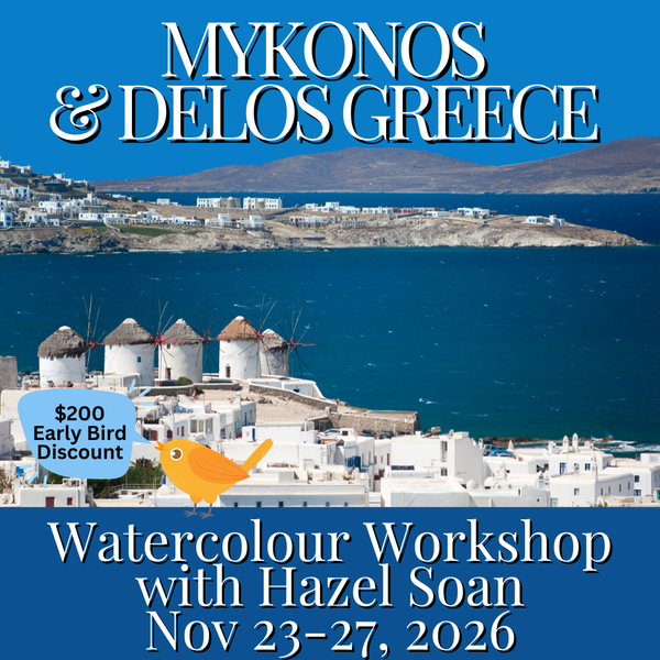 Deposit for Mykonos Painting Holiday 2026