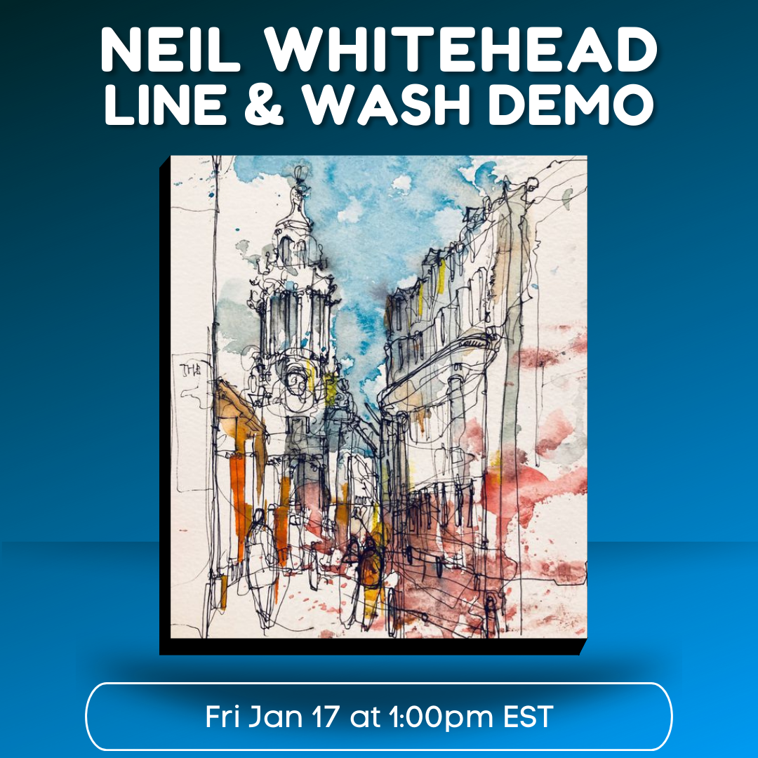 Neil Whitehead's Line & Wash DEMO