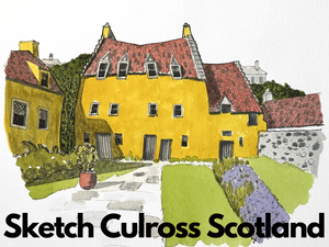 FYCS Sketch Culross Scotland