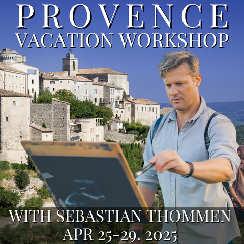 Deposit for Provence Hilltops Vacation workshop with Sebastian Thommen