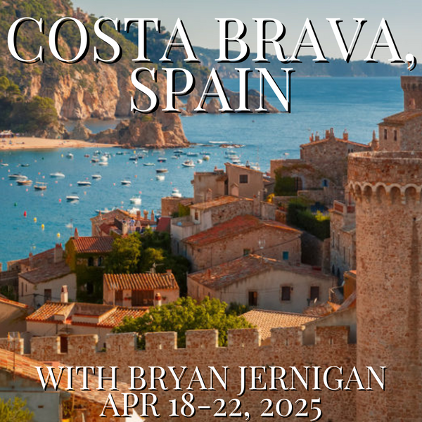 Deposit for Costa Brava Vacation Workshop with Bryan Jernigan