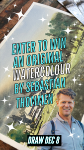 Sebastian Thommen Draw for an Original Watercolour Painting