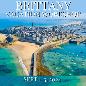 Ticket less Deposit for Brittany 2024 Vacation Workshop (Early Bird)