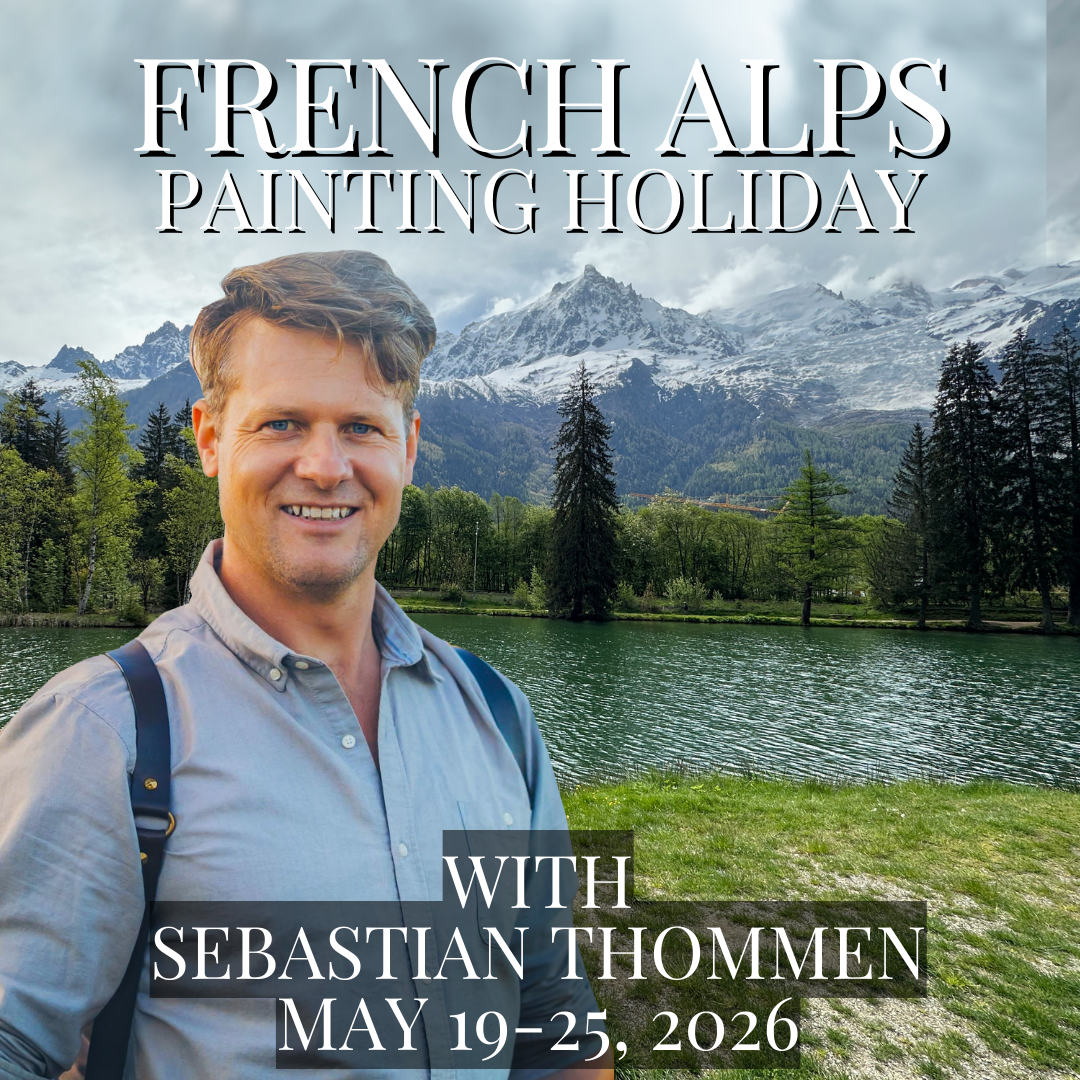 Deposit French Alps 2026 Painting Holiday with Sebastian Thommen