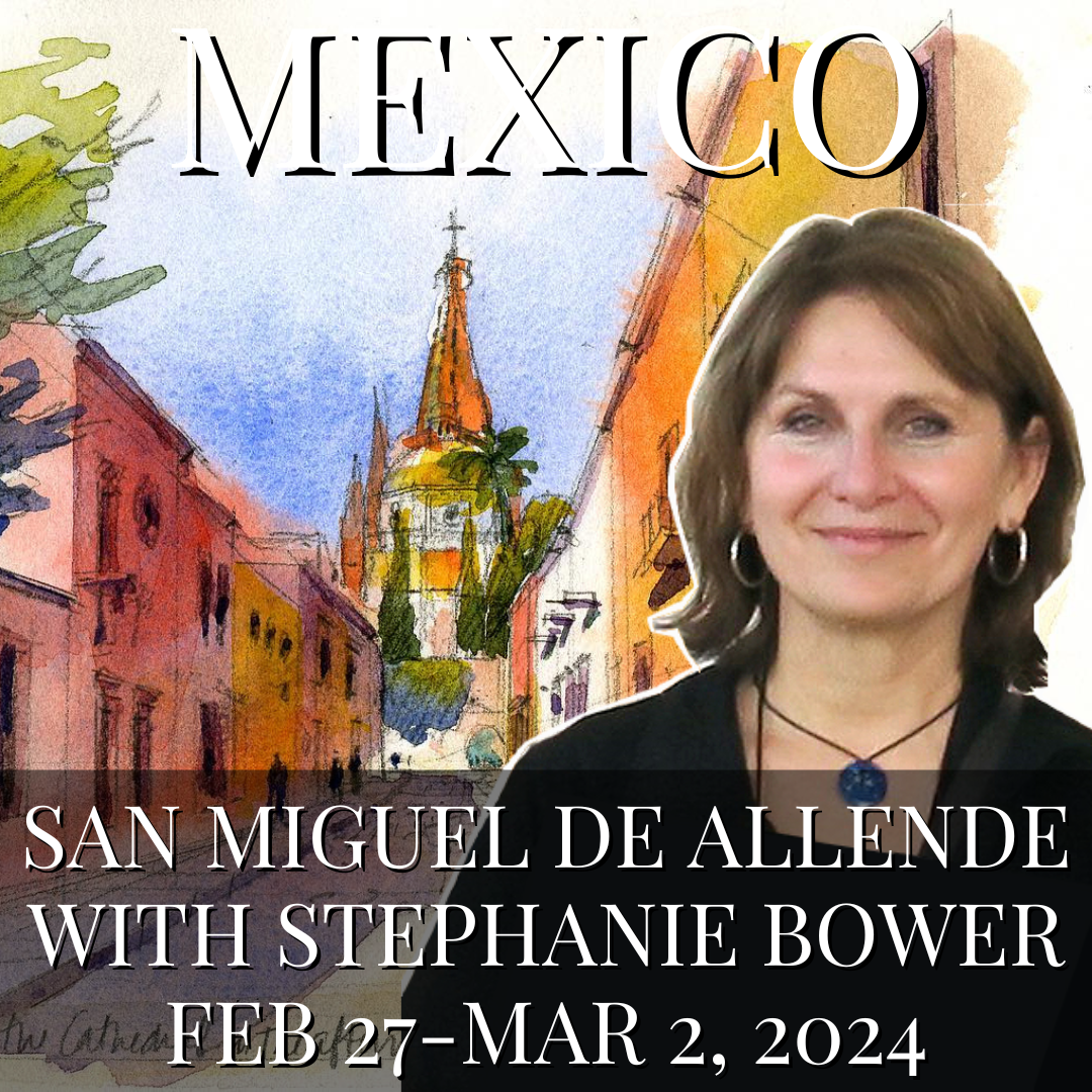 Deposit for Stephanie Bower's San Miguel de Allende Vacation Workshop 2024