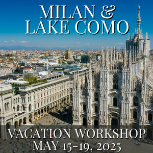 Deposit for Milan & Lake Como Vacation Workshop