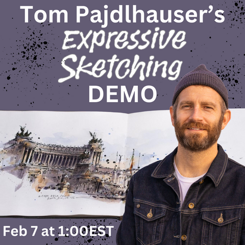 Tom Pajdlhauser's Expressive Sketching DEMO