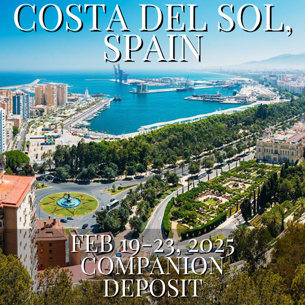 Costa del Sol 2025 Vacation Workshop Deposit