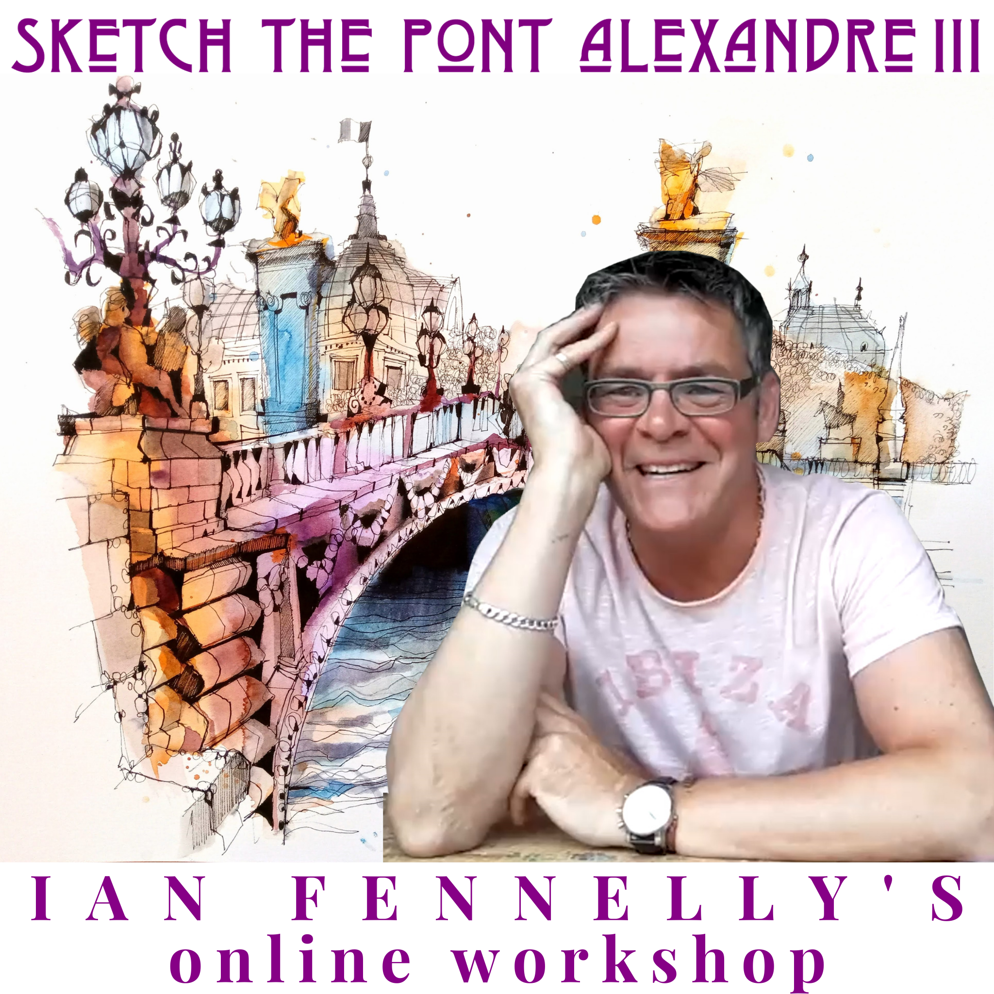 Sketch Paris Workshop Tour with Ian Fennelly