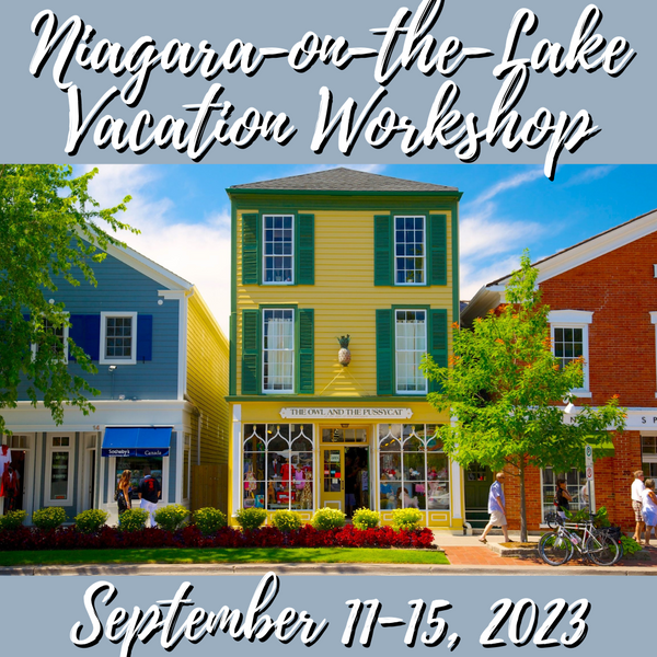 Ticket less Deposit for Pat Southern Pearce's NOTL Vacation Workshop