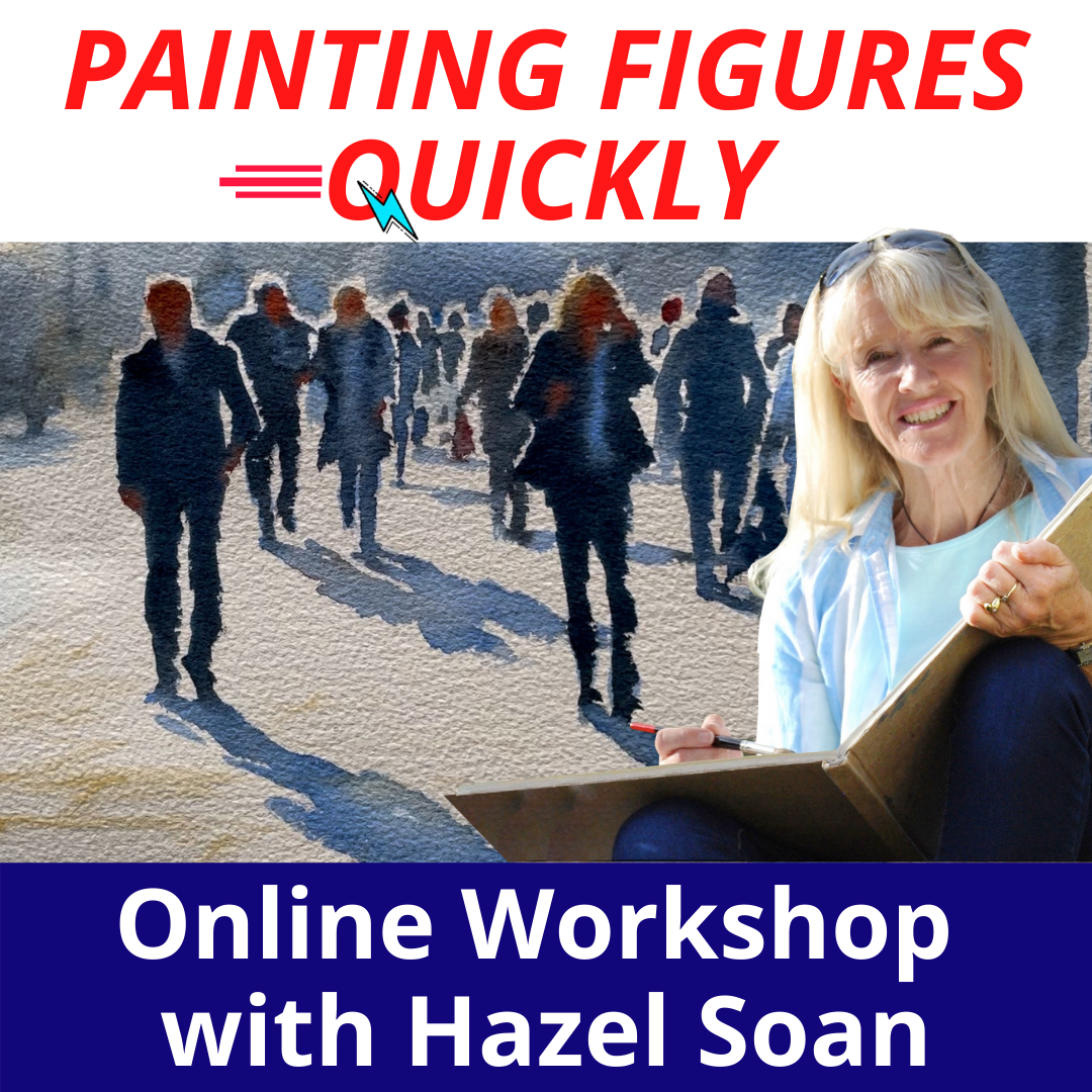 Painting Figures Quickly Online Workshop with Hazel Soan